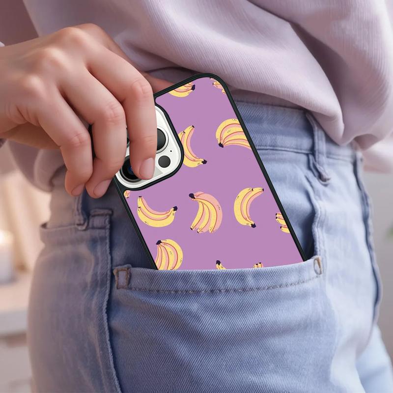 Cute Fruit Patterned Phone Case For IPhone 18 17 Air 15 16e 14 13 Pro Max Coque 12 11 Pro Max PLUS cover