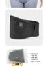 USB Adjustable Heated Lumbar Support Belt for Men and Women - Three-Speed Waist Heating and Stomach Protection