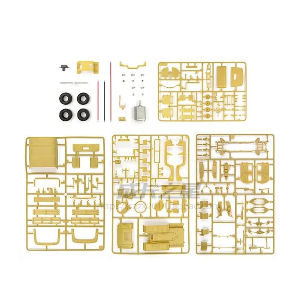 1/35 Military Hummer Truck US Army Jeep HUM-V Commando Armored Troop Carrier Assembly Model Toy