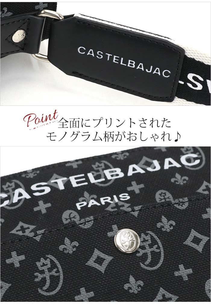 Castelbajac Shoulder Bag 38111 Black 