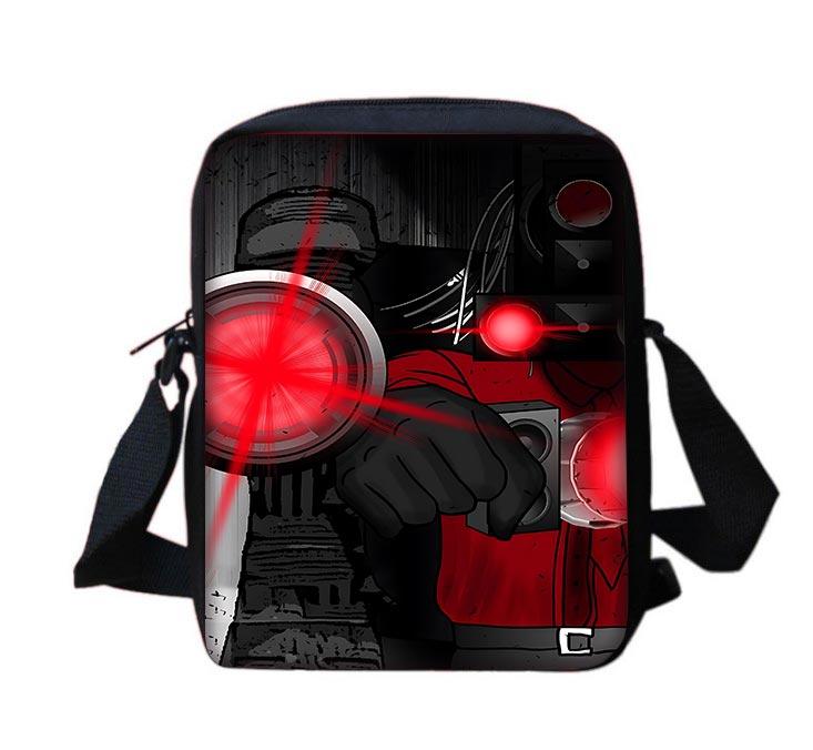 TITAN SPEAKER MAN Child School Backpack With Shoulder Bag Pencil Bags School Bags for Boys Girls Best Gift