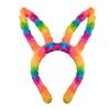 Weihnachts-Festival Stirnband Hasenohrform Haarreif Plüsch Kopfschmuck Osterparty Cosplay Stirnband für Erwachsene Unisex