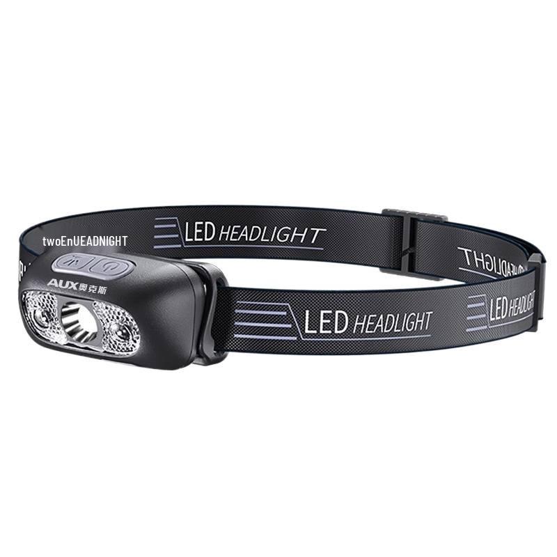 Rechargeable Super Bright Induction Headlamp with Long Battery Life for Outdoor Fishing