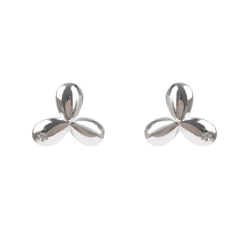 eveningbell [silver925] Petal earrings (silver)