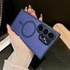 Luxury Translucent Case For Samsung Galaxy S26 S25 S24 S23 Ultra Plus FE Magnetic Wireless Charge Armor Shockproof Cover