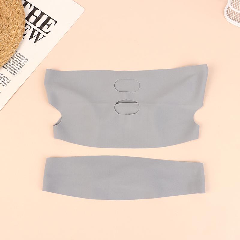 Breathable V Shaped Mask Strap Double-Chin Reducer Face Slimming Bandage Face Lifting Belt Double Deck Tightener Slim Strap
