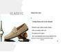 Men's Large Size Leather Slip-On Moccasin Loafers