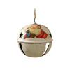 Christmas Tree Pendant Retro Old Christmas Wrought Iron Bell Decoration Pendant