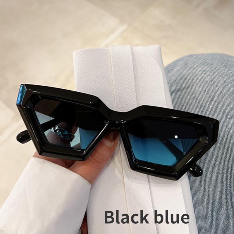 

Винтажные солнцезащитные очки «кошачий глаз», женские квадратные солнцезащитные очки большого размера, женские брендовые дизайнерские очки в стиле ретро, ​​модные очки Óculos De Sol