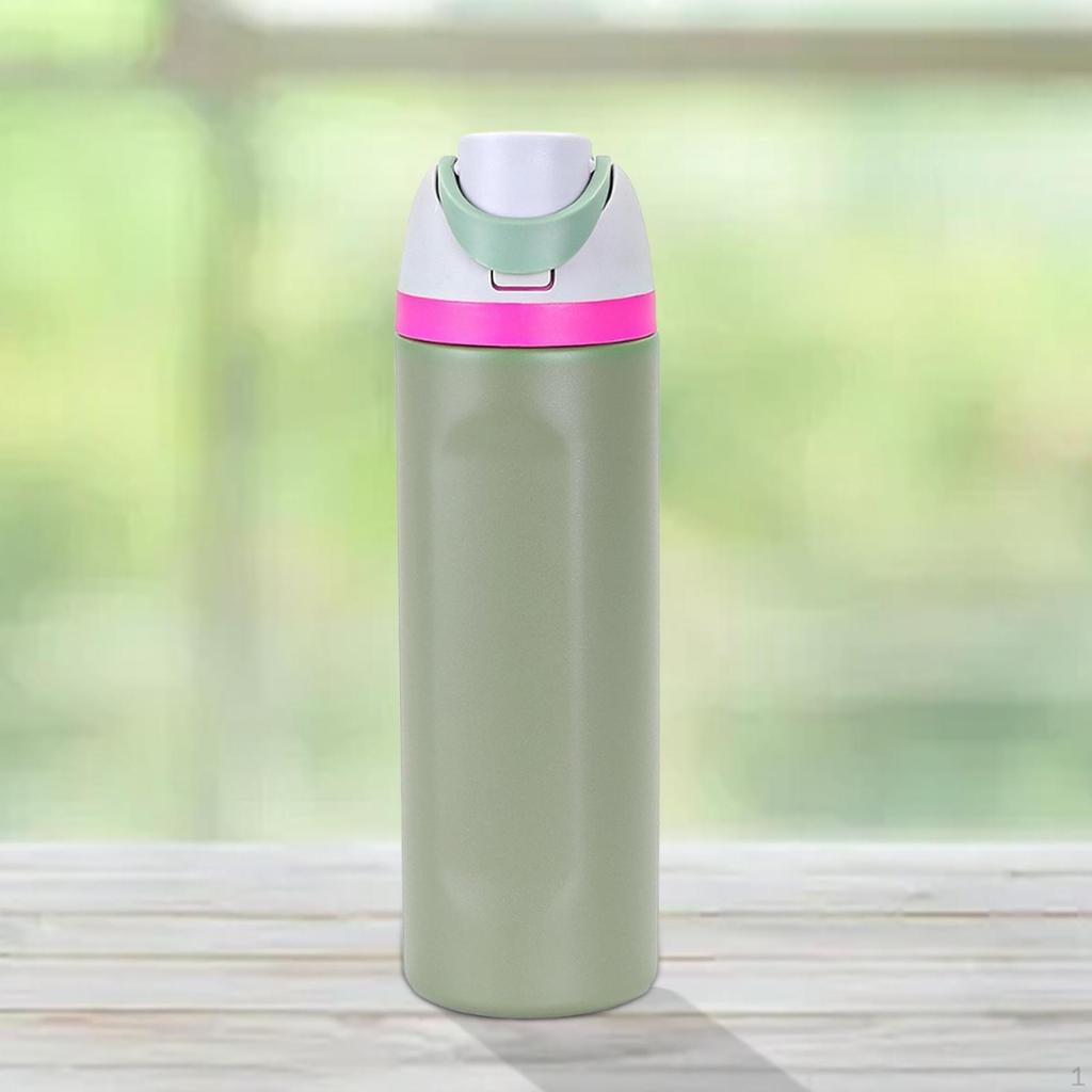 Isolierte Wasserflaschen-Zubehör 570ml Praktisch,Einfach,Edelstahl,Sportlich für