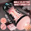 Automatic Sucking Male Masturbators 7 Vibration & Suction Hands Free Stroker Blowjob 18 Adult Sex Toys for Men