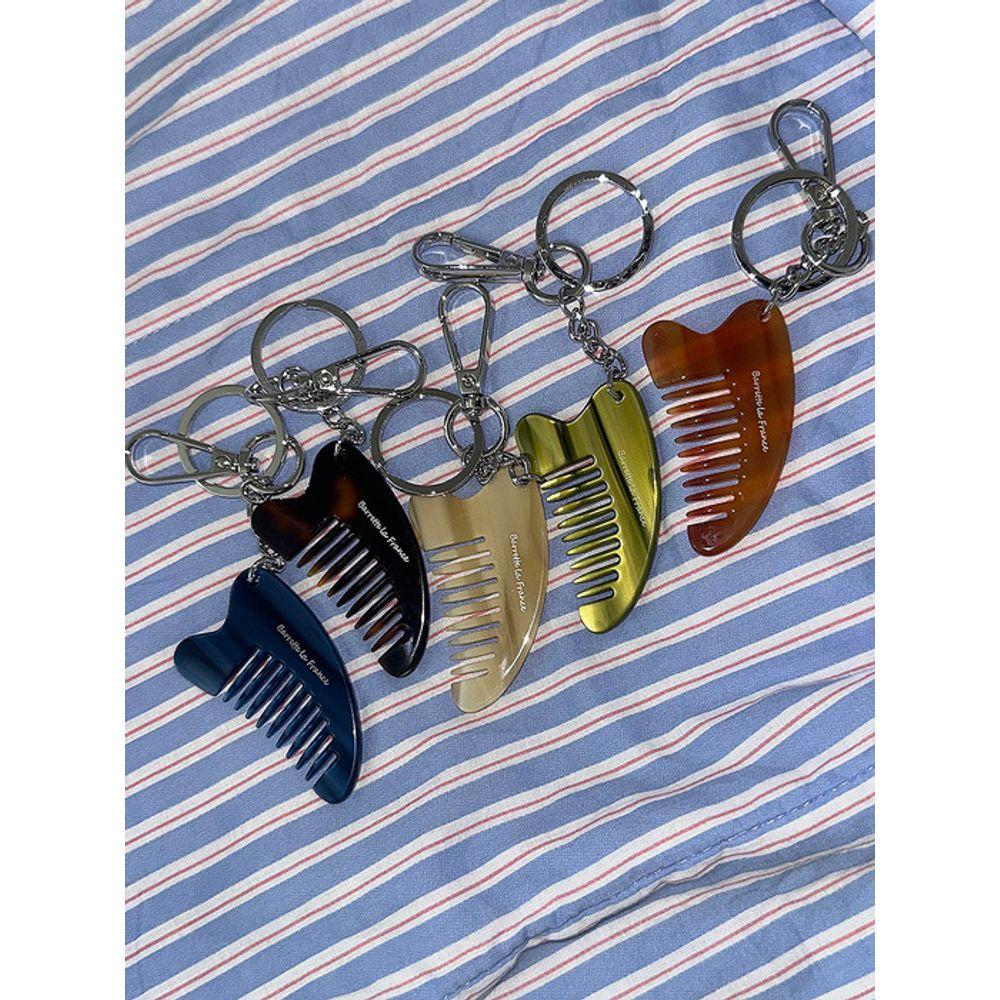 mosxe Mini heart brush key ring (5color)