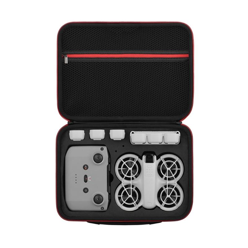 Travel Carrying Case Pouch for Quadcopter, Portable Storage Bag Organiser with Collision Proof Compartment