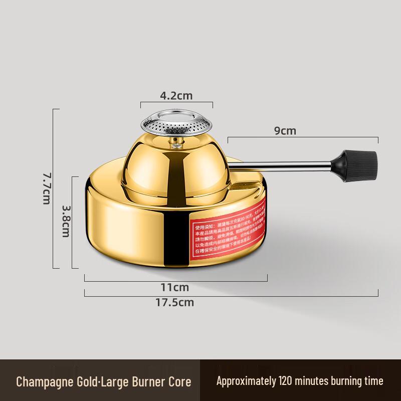 Ouluoti Stainless Steel Personal Hot Pot Burner