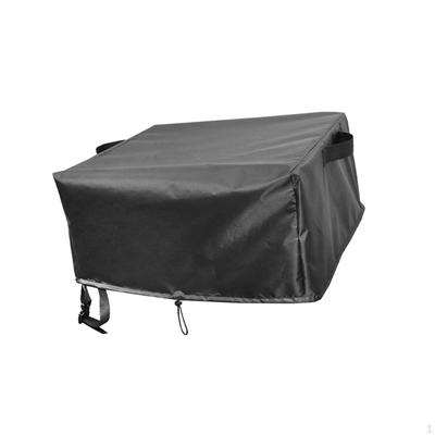 Cover for Outdoor Pizza Ovens with Secure Fastening Straps