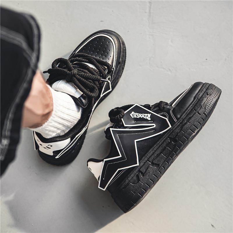 Minority Skateboard Shoes Casual Sports Student Men's Sneakers Street Style Walking Shoes For Men Punk Basketball Sport Sneakers