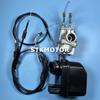 50CC Carburetor Carby With Air Filter Throttle Cable Choke Cable for Yamaha PeeWee PW50 PW 50 PY50 YZinger 50 YZINGER BIKE