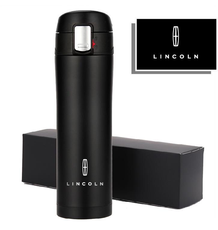 Copo Térmico de Aço Inoxidável com Abertura de um Clique - Presente da Loja 4S