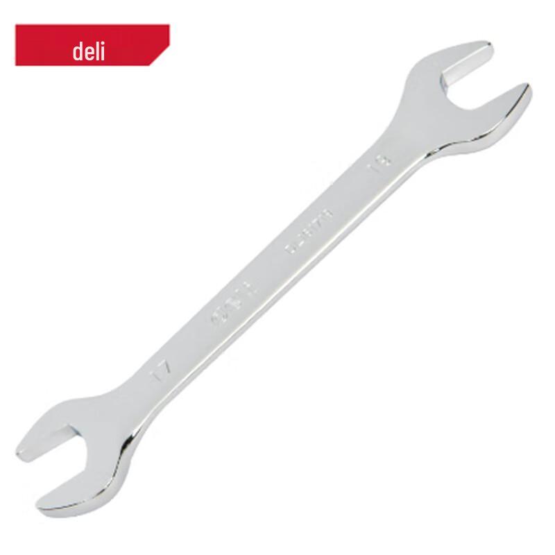 Deli DL161719 Mirror Finish Double Open-End Wrench
