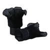 Womens GothicLace MeshLongGloves Floral Lace Wrist Cuffs Bracelets For Wedding Halloween Party Pack of 2