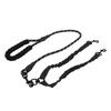 Dual Dog Leash Anti Tangling 360 degrees    Joint Shock Absorbing Night Reflective Double Ended   Pet Leash