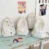 Schoolbag New Small Floral Student Backpack Junior High School Girls Backpack Star Print Floral Backpack Leisure Bag