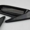 2 Pcs Plastic Car Side Air Outlet Flow Mudguard Car Modification Supplies Shark Cheek Air Intake Trim Fake Hood Vents