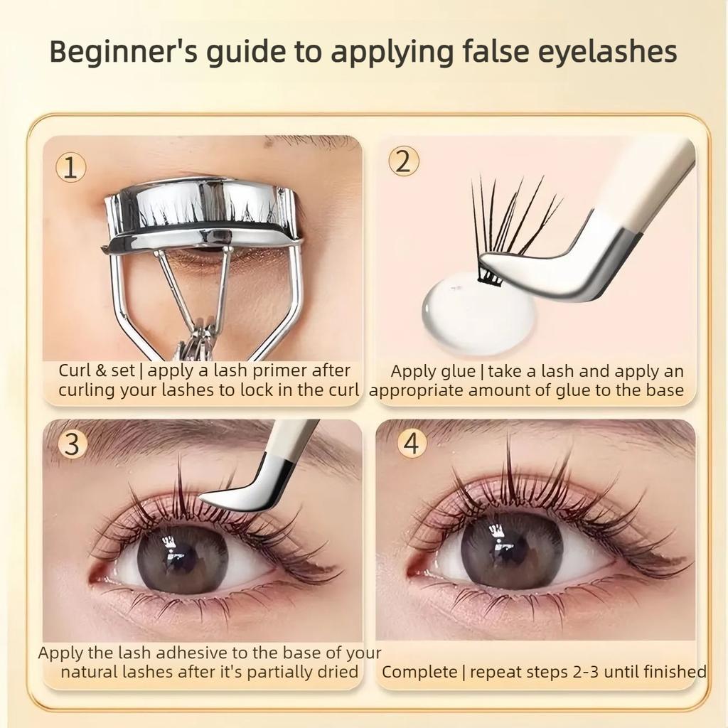 High Precision False Eyelash Tweezers Wedding And Vaccination Beginners Stainless Steel Eyelash Tweezers Grafting False Eyelash