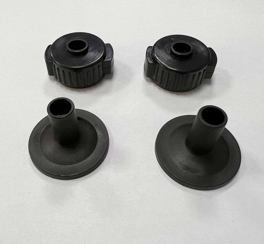 Quick-Release Cymbal Cap for Easy Installation of Drum Sleeve and Support (Plastic)