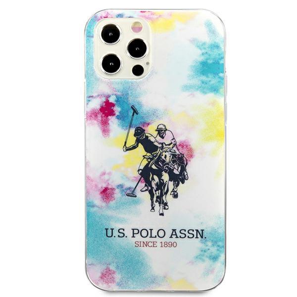 Etui do iPhone 12 Pro Max US Polo Tie & Dye Kolekcja Wielokolorowe