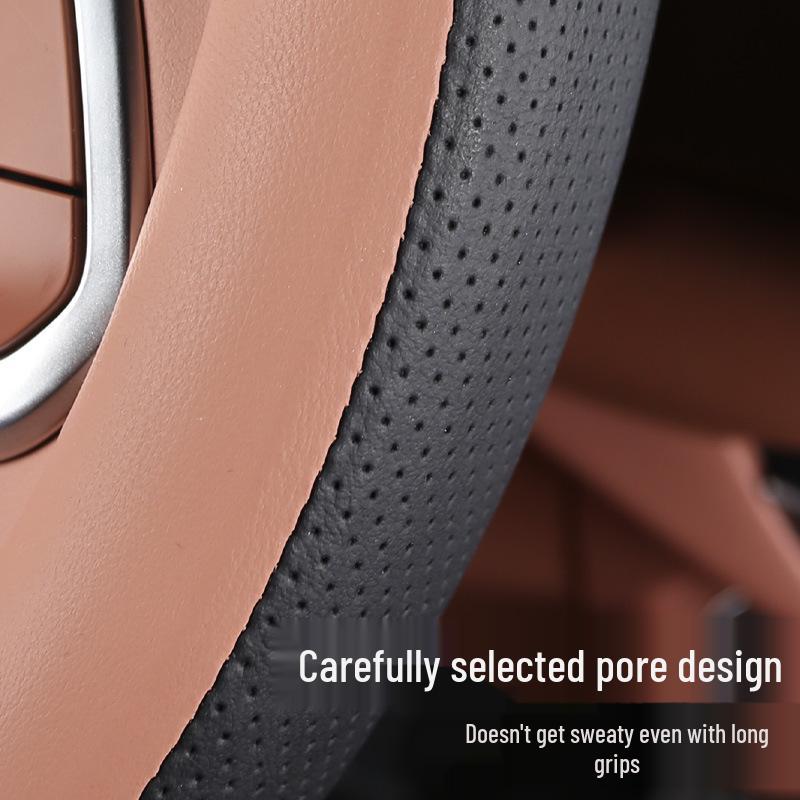 2024 Changan UNI-Z Hand-Stitched Steering Wheel Cover - Customized Interior Decoration.