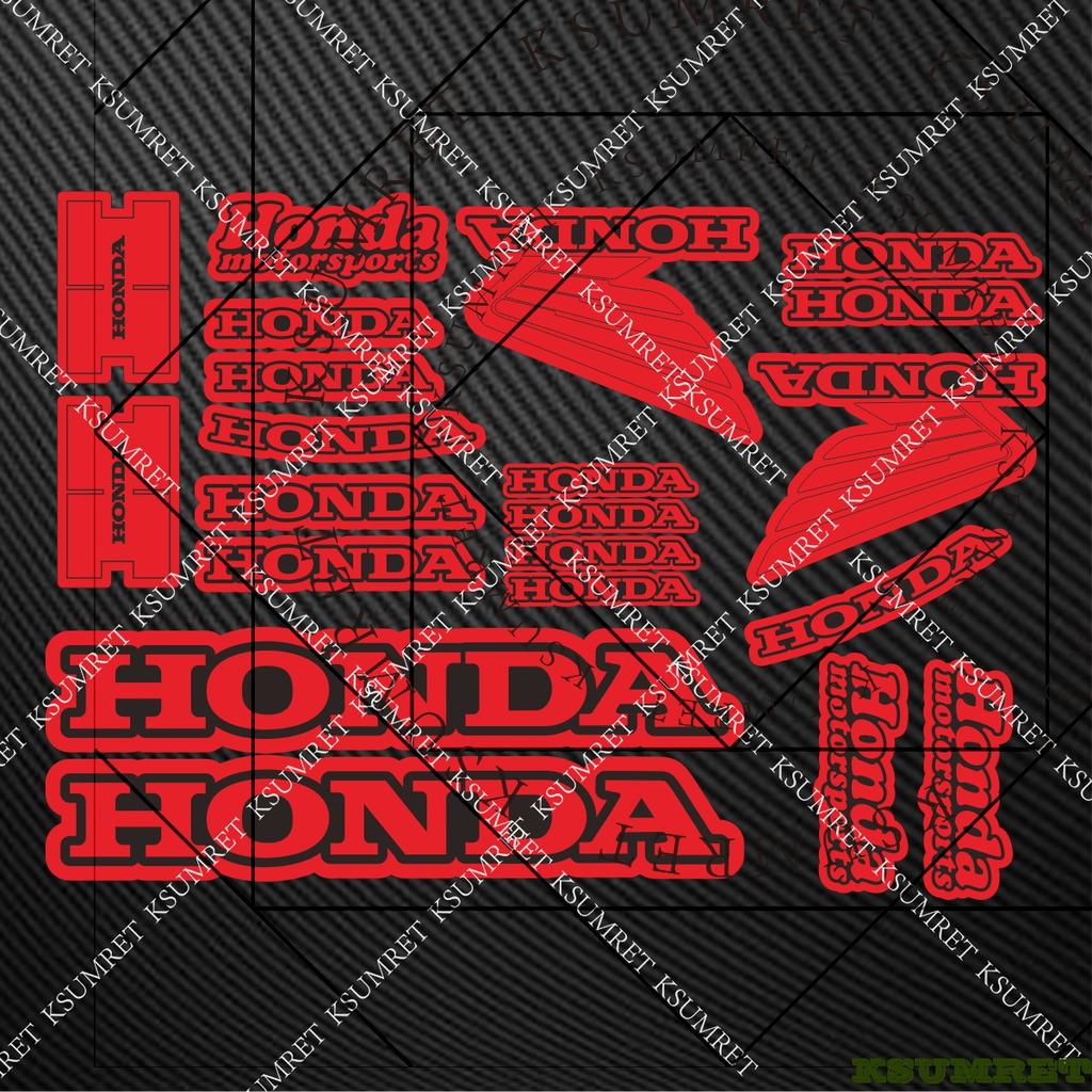 AAAKG1 Vinyl For Honda Stickers Motorcycle Sticker Decal Kit