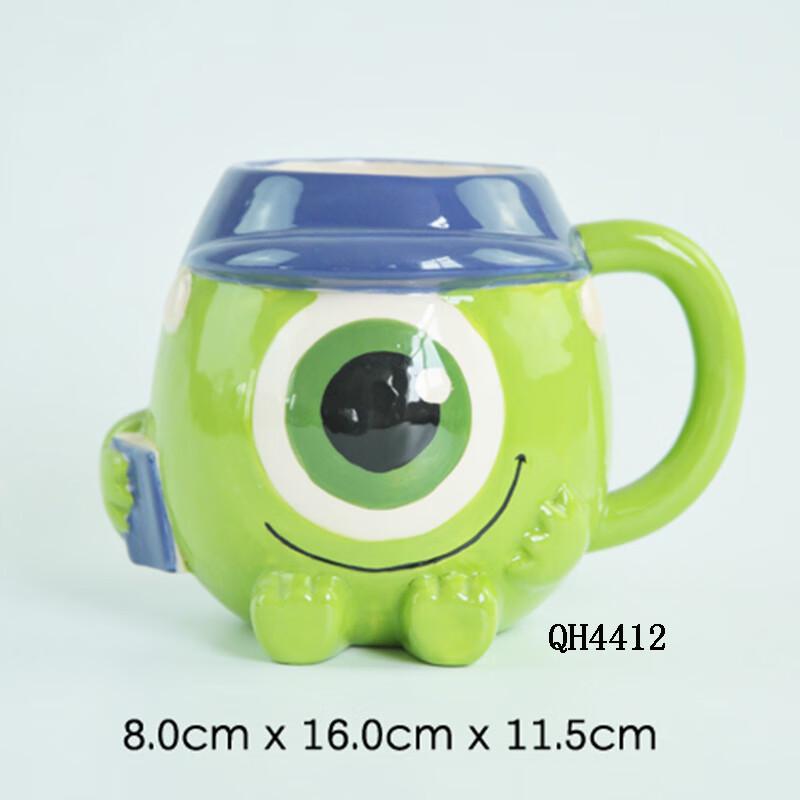WJ 3D Cartoon Christmas Mug
