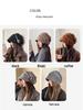 Women's Korean Style Beanie - Large Head Fit, Face Slimming, Casual Slouchy Hat for Spring & Autumn