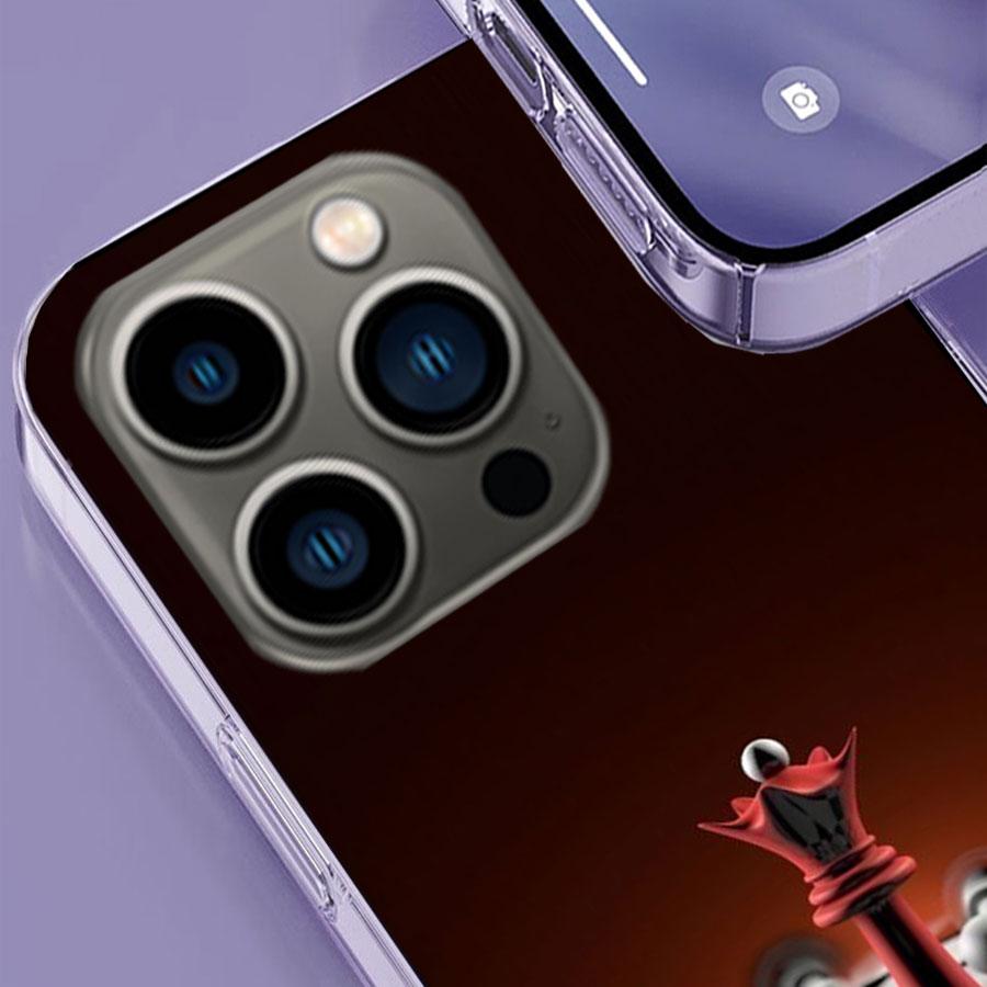 Schachkönig Königin Turm Handyhülle Für Apple Iphone 16E 16 17 Pro Max Air 15 Pro 14 Plus 12 13 Mini Hülle Niedliche Fundas Sili
