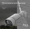 Wireless 4/8-Channel CCTV Monitoring Kit with Screen & 3MP WiFi Cameras