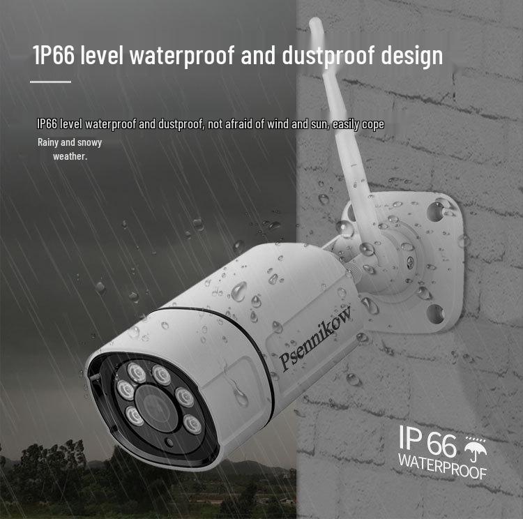Wireless 4/8-Channel CCTV Monitoring Kit with Screen & 3MP WiFi Cameras