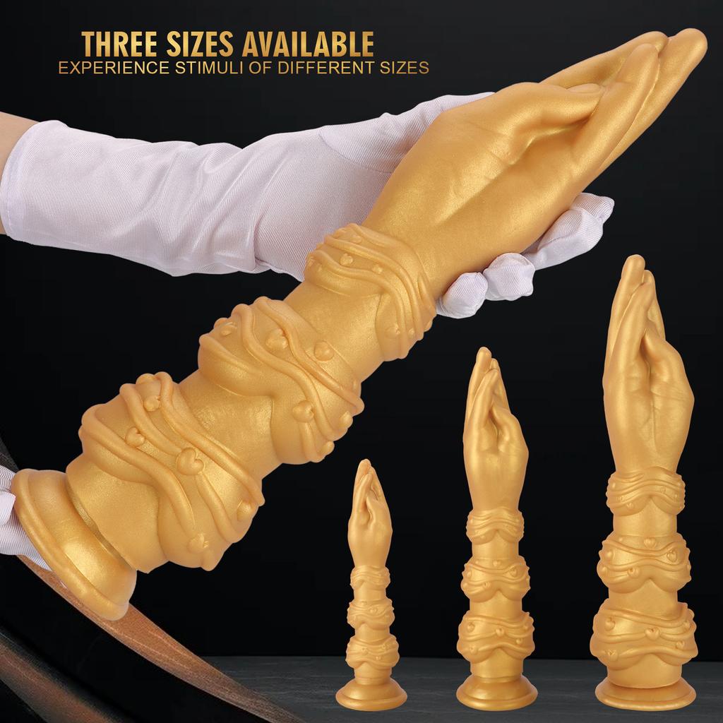 Silicone Oversized Prosthetic Hand Anal Plug Arm Fist Masturbation Anal Plug Male And Female