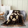 Dog Side My Side Throw Blanket Funny Pet Lover Design for Living Room Decor Gift for DogOwner Gift for Her 70x100