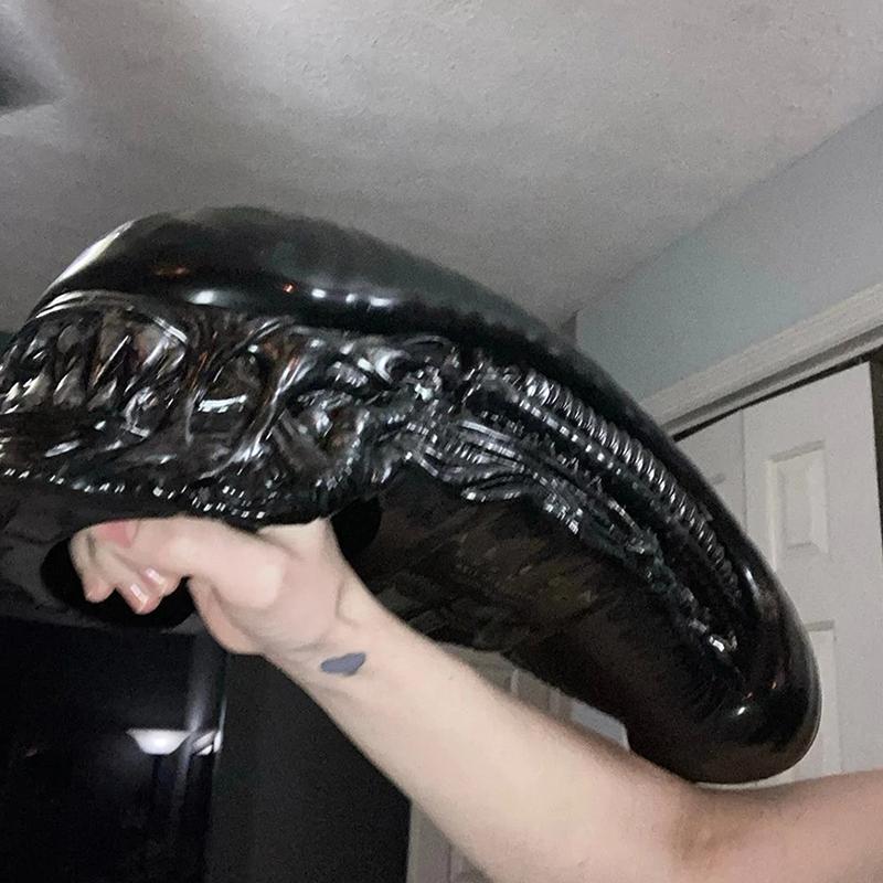 Creative Horror Alien Romulus Popcorn Bucket Desktop Decoration Decoration Ornament Alien Romulus Popcorn Bucket Halloween Gift