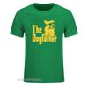 The Dogfather Dog Dad French Bulldog Funny T Shirts Unisex Cotton Harajuku Vintage Tops Tees Tops Eu Size