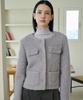 BIBYSEOB Neck Point Turtleneck Light Purple [T43]