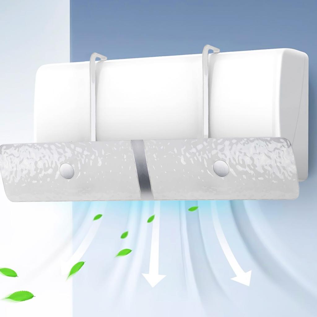 Wind Deflector Exhaust Baffle Home Improvement Accessories Anti Direct Blowing PET Replacement Transparent 1pc