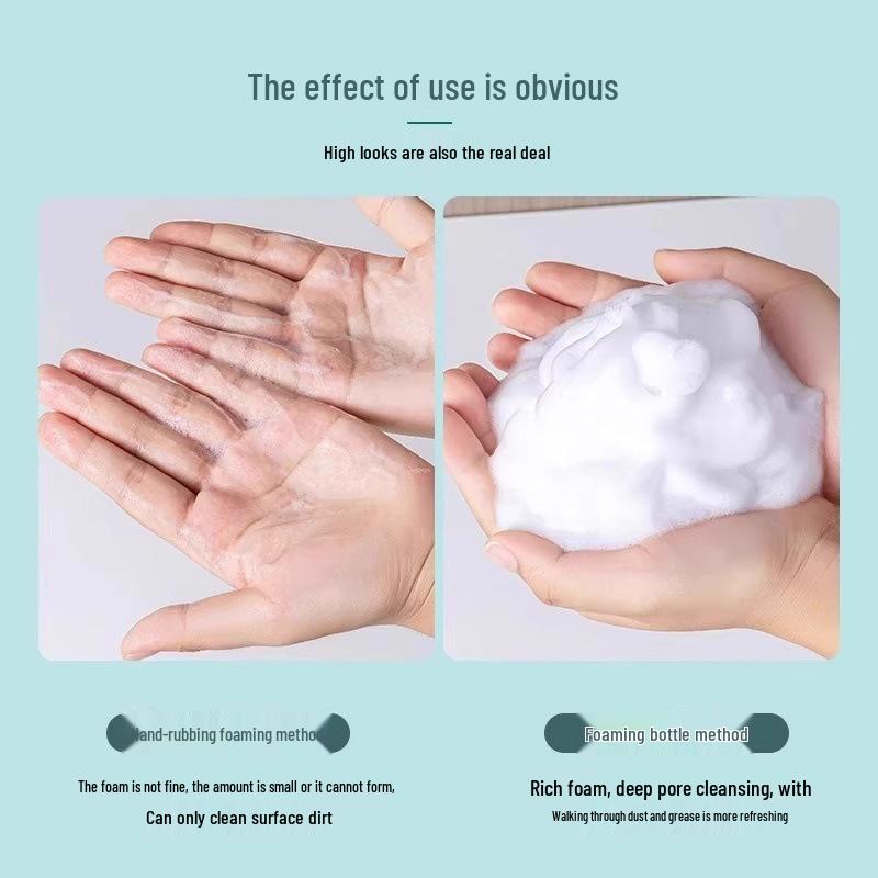 Foaming Dispenser Bottle for Soap, Shampoo, or Cleanser 