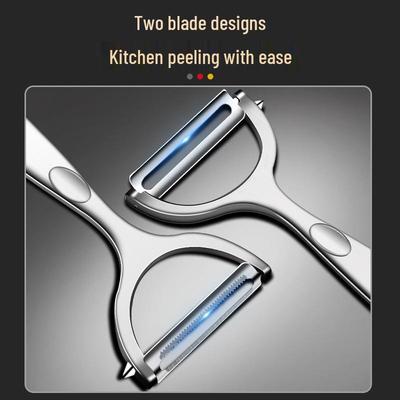 Multifunctional Stainless Steel Melon & Vegetable Peeler Kitchen Gadget
