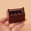 Mini Wooden Toolbox Dollhouse Scene Prop