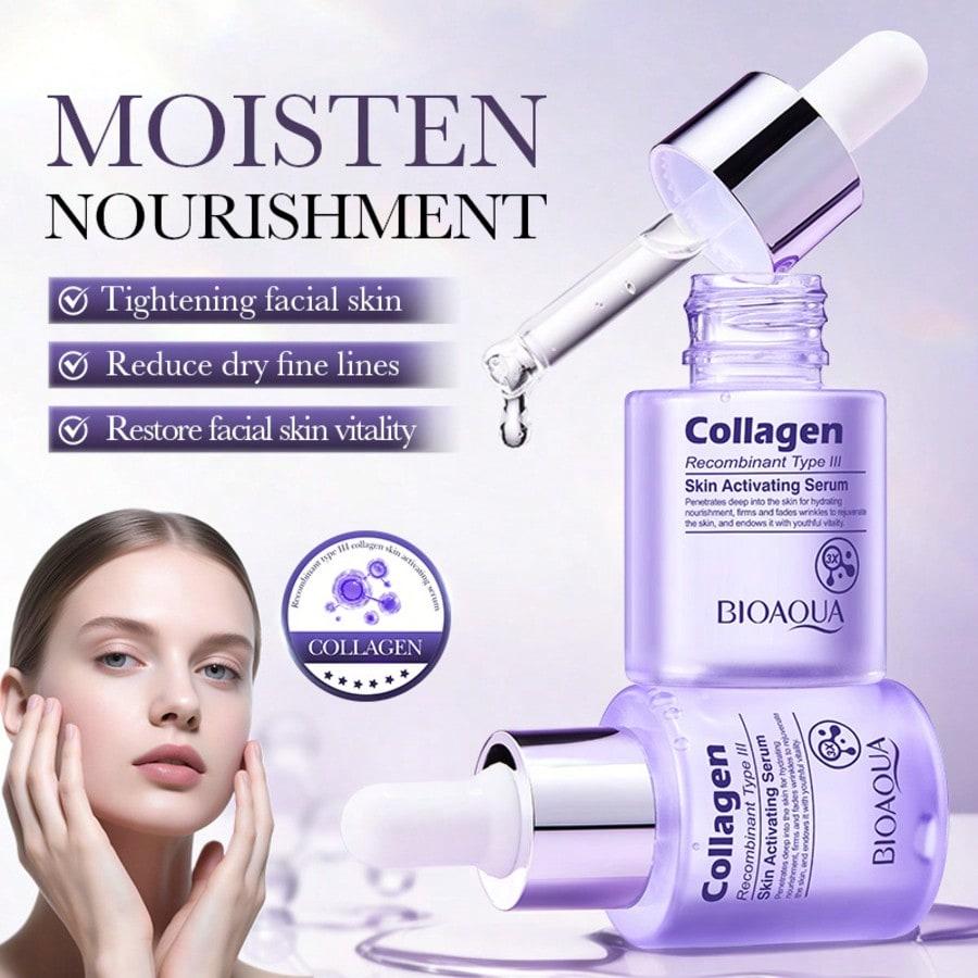 Recombinant Type III Collagen Serum Anti-Aging Skin Revitalization Deep Hydration Essence