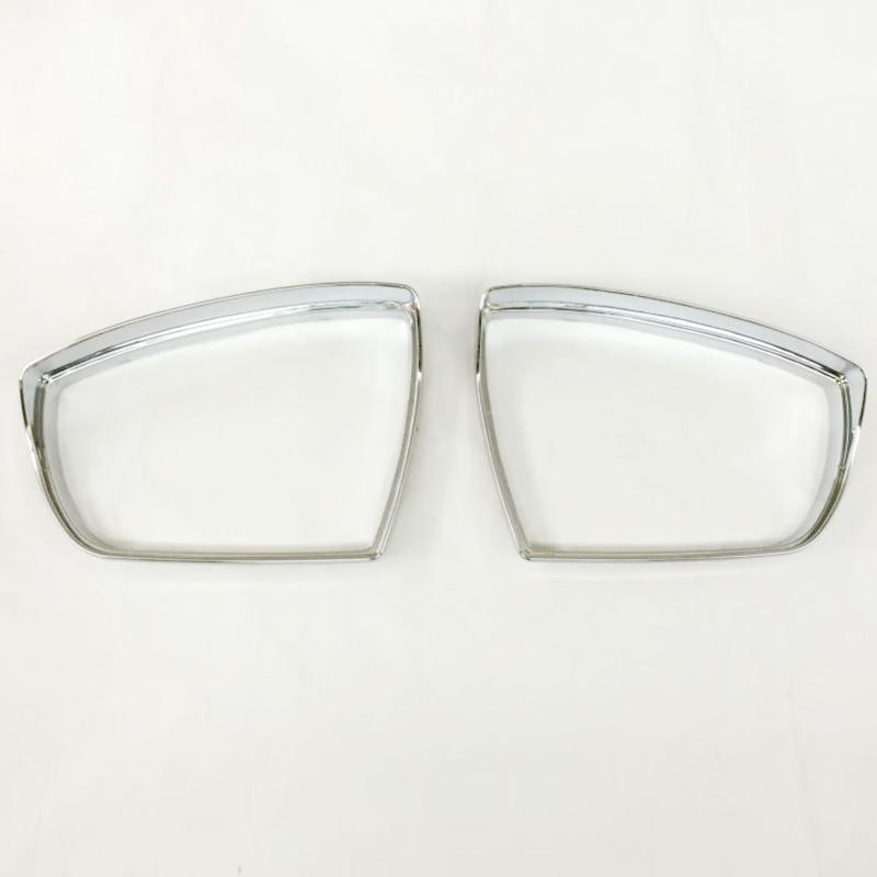 ABS Chrome For Ford C-MAX Car Rearview Mirror Block Rain Eyebrow Sticker Cover Trim-Car Exterior Styling Accessories 2016
