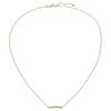 Gucci Link To Love Collection Geometric Lines 18K Gold Necklace Women Necklace 662108J8500