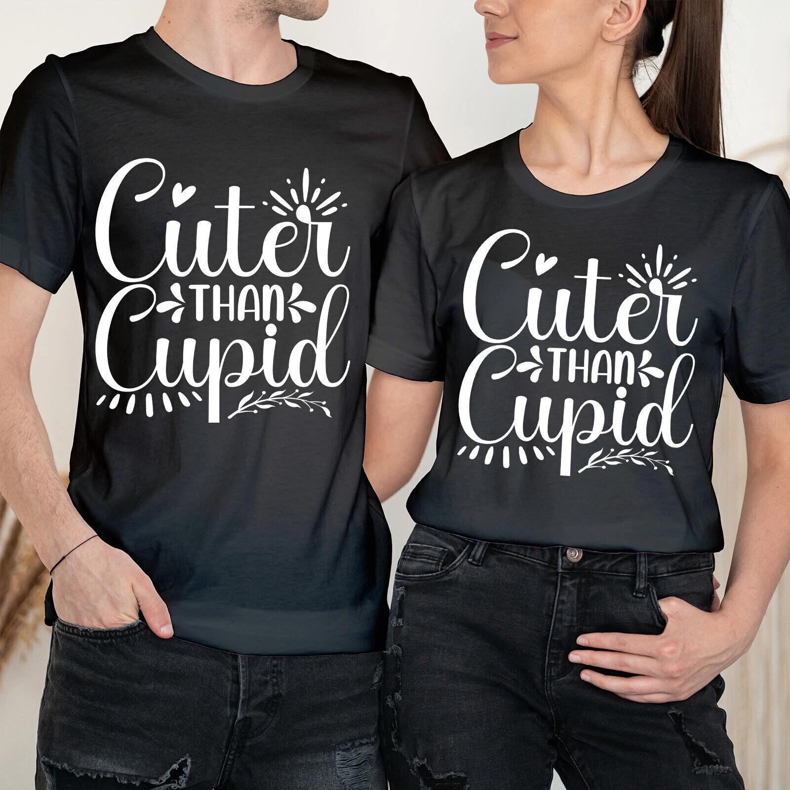 Cuter Happy Valentine s Day Love Goals Couple Love Matching T-Shirts #VD XL